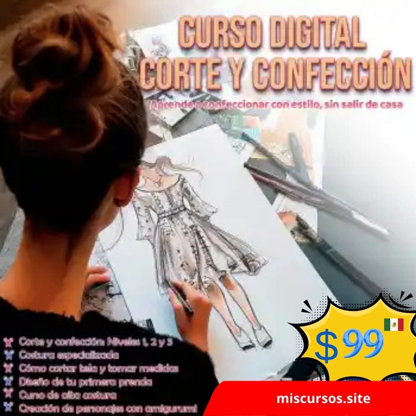 Curso Digital de Corte y Confección